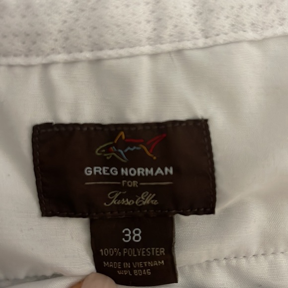 Greg Norman beige shorts size 38 - Picture 2 of 5